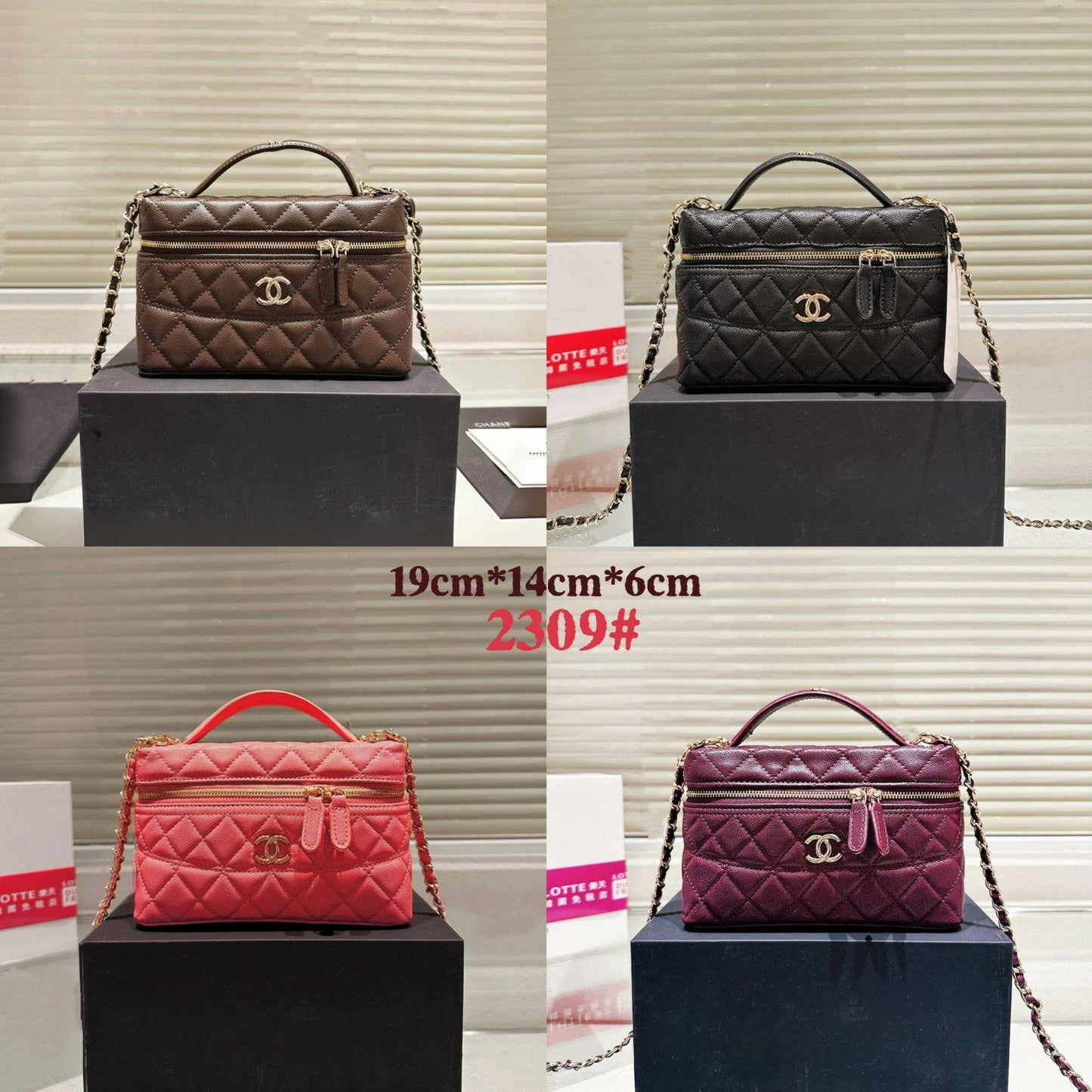 CHANEL 
GOOD QUALITY 

WITH BOX 
🎁🎁🎁

100 dhs🌺

Zain39
♥️♥️♥️