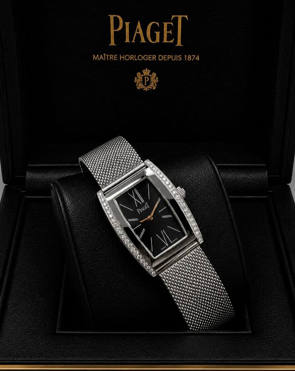 Piaget watch for ladies good quality 
260 dhs✅

Zain59
♥️♥️♥️
