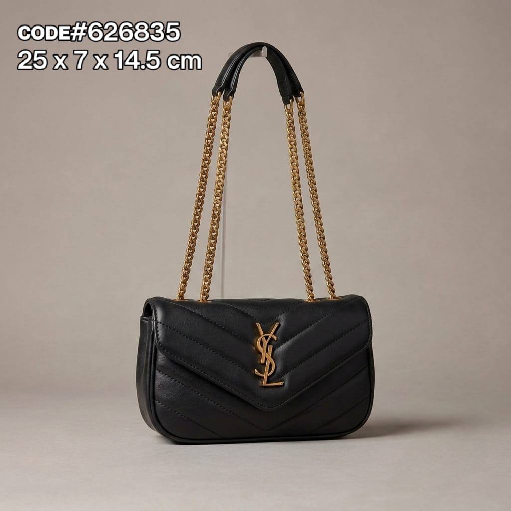 YSL
ʟᴏᴜʟᴏᴜ sʜᴏᴜʟᴅᴇʀ ʙᴀɢ
ɪɴ ʙʀᴏɴᴢᴇ ɢᴏʟᴅ ᴛᴏɴᴇᴅ
ʜᴀʀᴅᴡᴀʀᴇ ɪɴ sɪɢɴᴀᴛᴜʀᴇ ʟᴏɢᴏ
sᴏғᴛ ʟᴀᴍʙsᴋɪɴ ʟᴇᴀᴛʜᴇʀ ᴍᴀᴛᴇʀɪᴀʟ
sɪᴢᴇ: 25 cm
ᴡɪᴛʜ BOX

90 dhs🇦🇪🇦🇪

Zain31
♥️♥️♥️