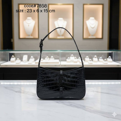 YSL - SAINT LAURENT
5A7 ᴄʀᴏᴄᴏᴅɪʟᴇ ʟᴇᴀᴛʜᴇʀ
sʜᴏᴜʟᴅᴇʀ ʜᴀɴᴅ ʙᴀɢ
sɪᴢᴇ: 23 cm

ᴡɪᴛʜ BOX
🎁🎁🎁

70 dhs🪙💚

Zain31
♥️♥️♥️