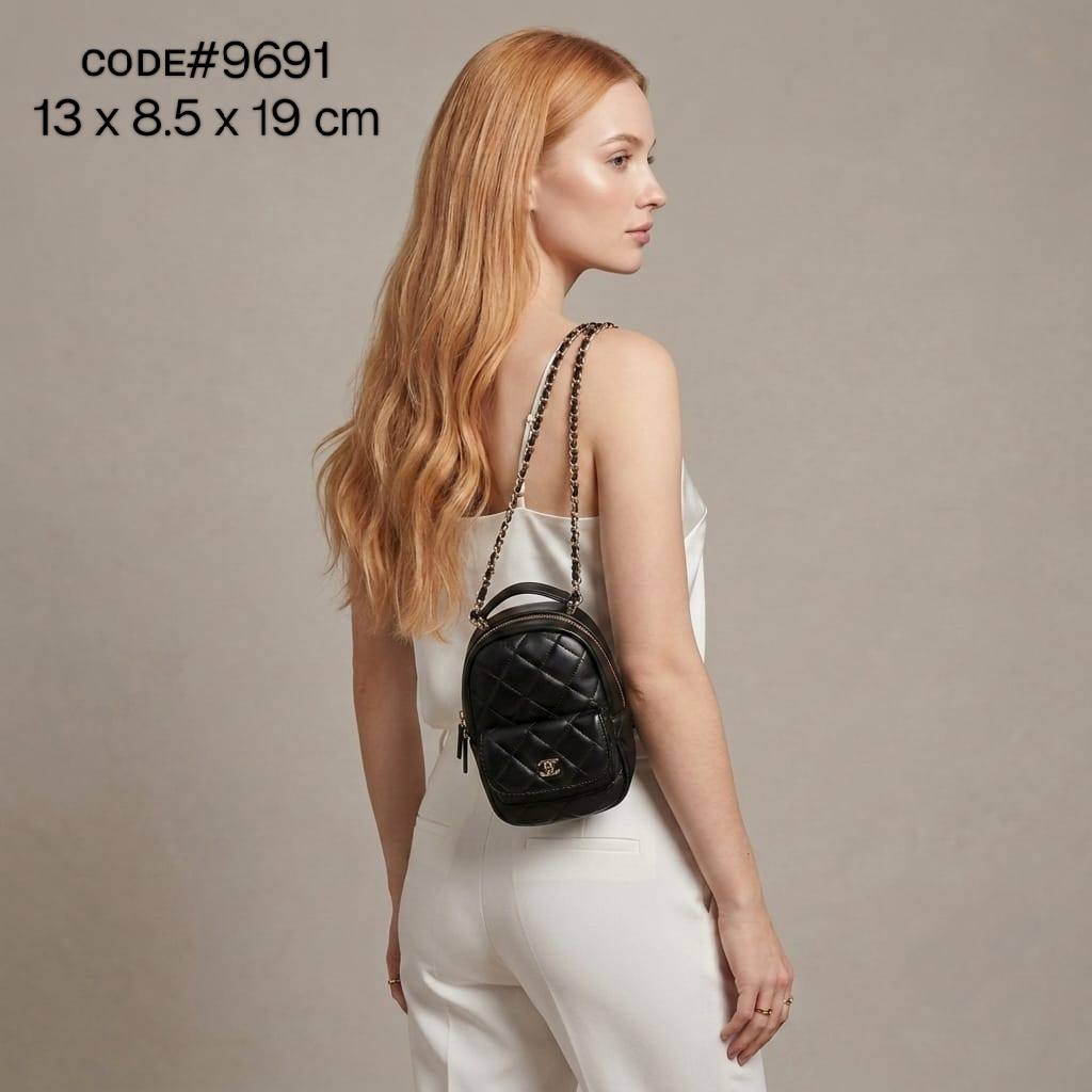 Chanel ᴍɪɴɪ ʙᴀɢᴘᴀᴄᴋ
ᴍɪɴɪ CC ᴄʟᴀsᴅɪᴄ ʟᴏɢᴏ
ǫᴜɪʟᴛᴇᴅ ᴄᴀʟғsᴋɪɴ ʟᴇᴀᴛʜᴇʀ
ʟɪɢʜᴛ ɢᴏʟᴅ ʜᴀʀᴅᴡᴀʀᴇ
sɪᴢᴇ : 13 cm
ᴡɪᴛʜ BOX

80 dhs🇦🇪🇦🇪

Zain31
♥️♥️♥️