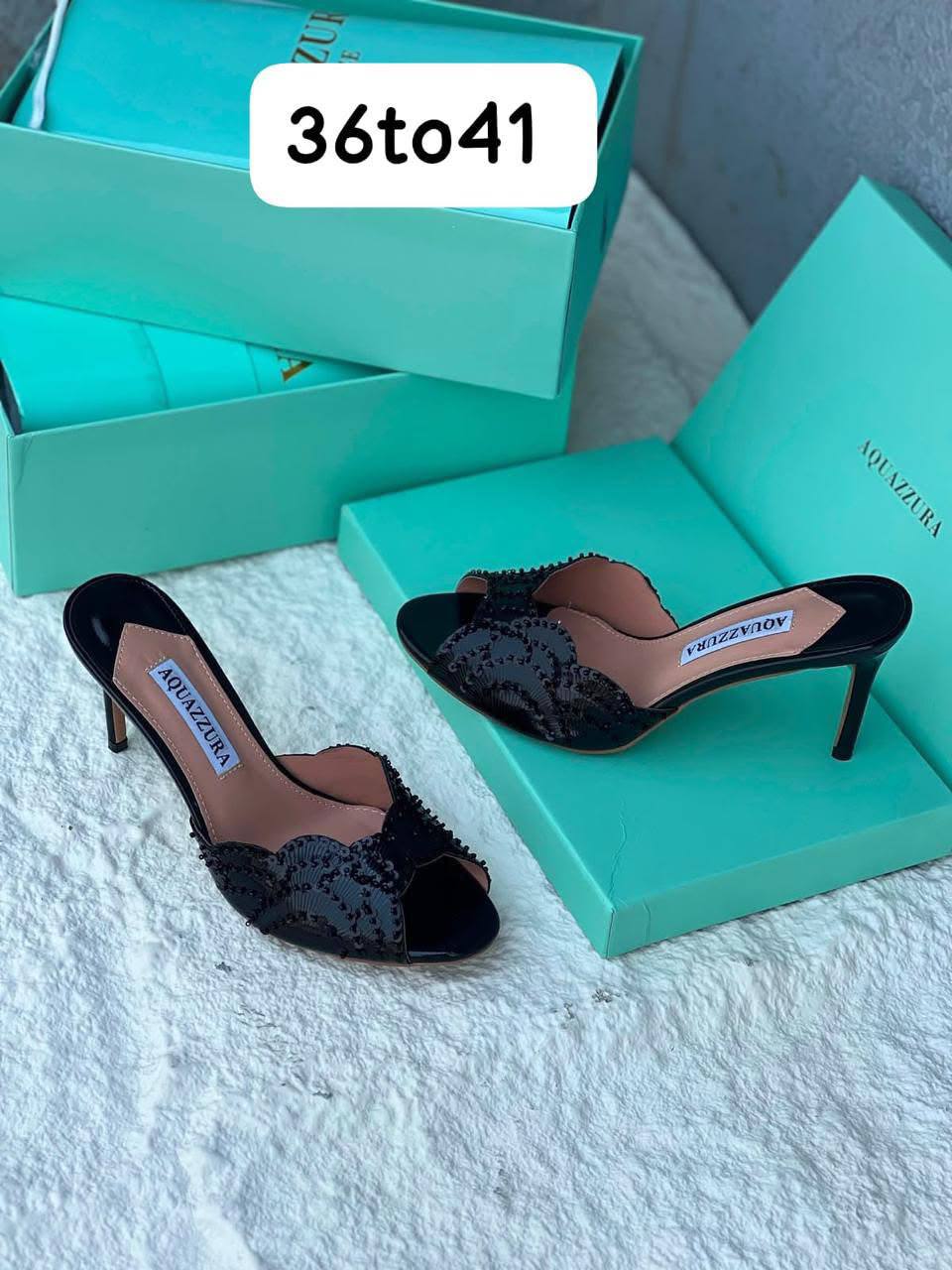 Aquazzura
 𝟗𝐂𝐌
💯high quality
Size 𝐌𝐞𝐧𝐭𝐢𝐨𝐧 & 𝐰𝐫𝐢𝐭𝐞 𝐢𝐧 𝐭𝐡𝐞 𝐩𝐢𝐜𝐭𝐮𝐫𝐞

130 dhs🇦🇪🇦🇪

Zain08
♥️♥️♥️