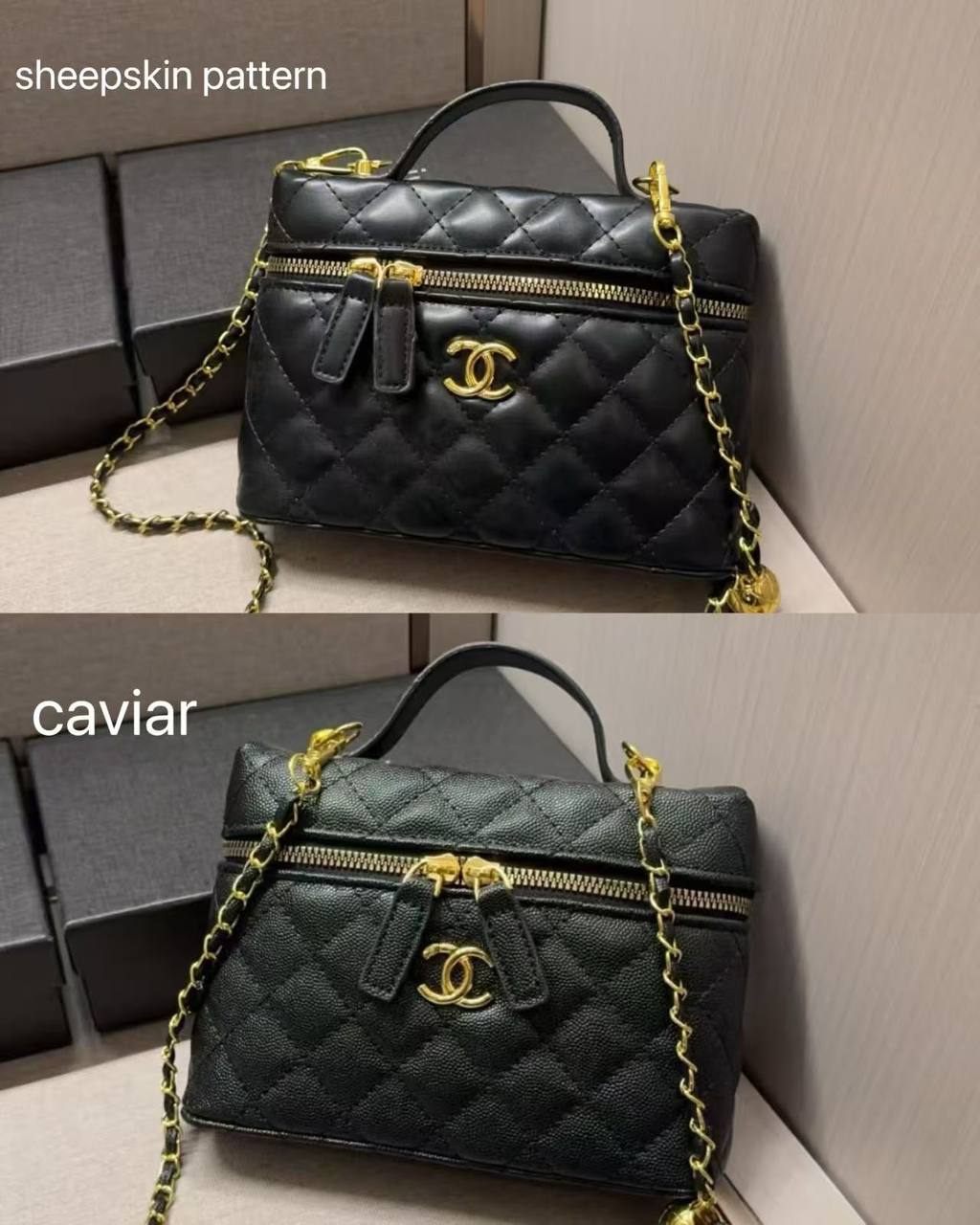 CHANEL
Size  20cm
Withbox
100 dhs✅

Zain04
♥️♥️♥️