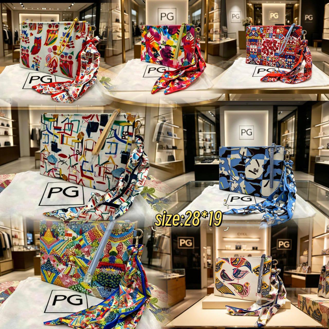 Introduction of PG(Purificación García)📌
 85 dhs✅

Full brand name: Purificación García, abbreviated as PG, a Spanish light-luxury designer handbag brand founded in Madrid, Spain, a time-honored European brand focusing on art accessories.

Zain07
♥️♥️♥️
