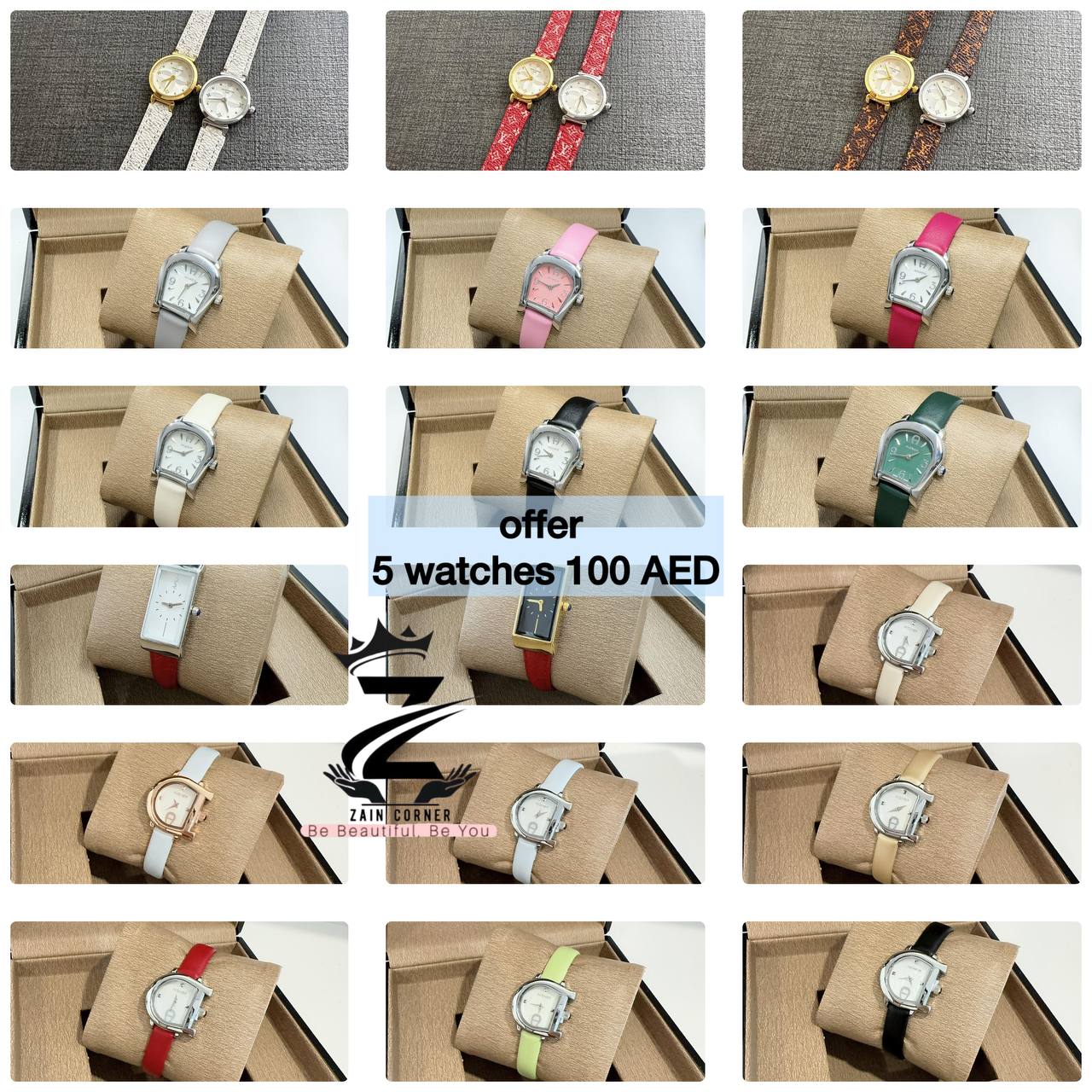 offer 
5 watches 100 AED
hurry up
Limit Stock

ZainShop
🌺🌺🌺