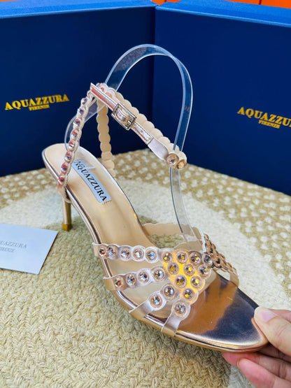 Aquazzura
High quality 
size 36-42 
120 dhs🪙🌨️

Zain132
♥️♥️♥️