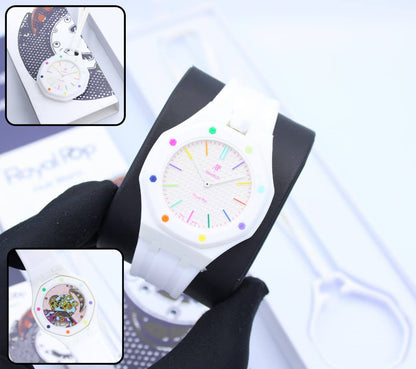 AP SWATCH WITH STRAP MASTER QUALITY BACK MACHINE OPEN

*170 dhs💓* WITH ORGINAL BOX 
       🛡️🛡️🛡️🛡️🛡️

Zain58
♥️♥️♥️