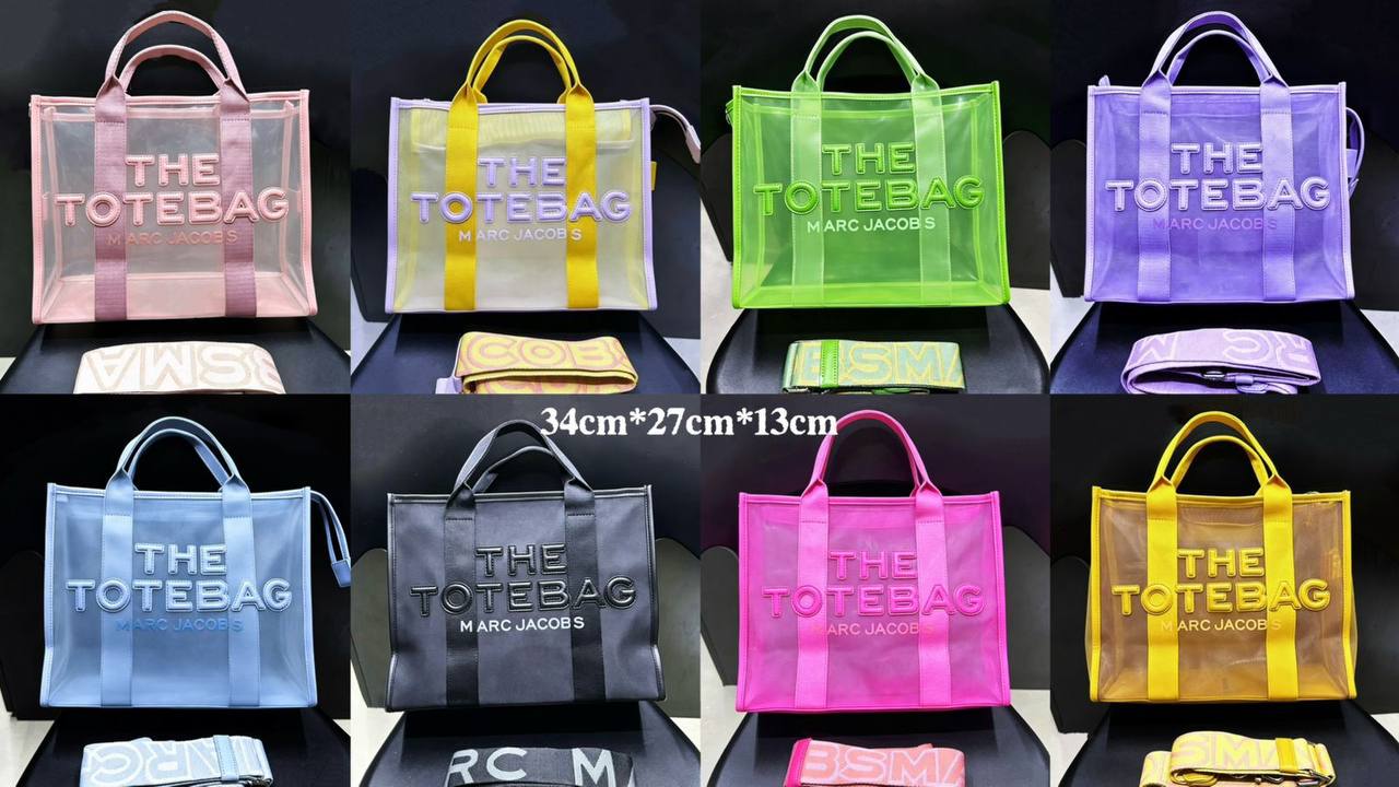 MARC JACOBS 
THE TOTE BAG  
BEACH BAG 
HIGH QUALITY 
110 dhs✅

Zain39
♥️♥️♥️