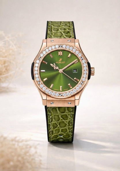 Hublot For Ladies 
Good Quality
320 dhs❤️

Zain59
♥️♥️♥️