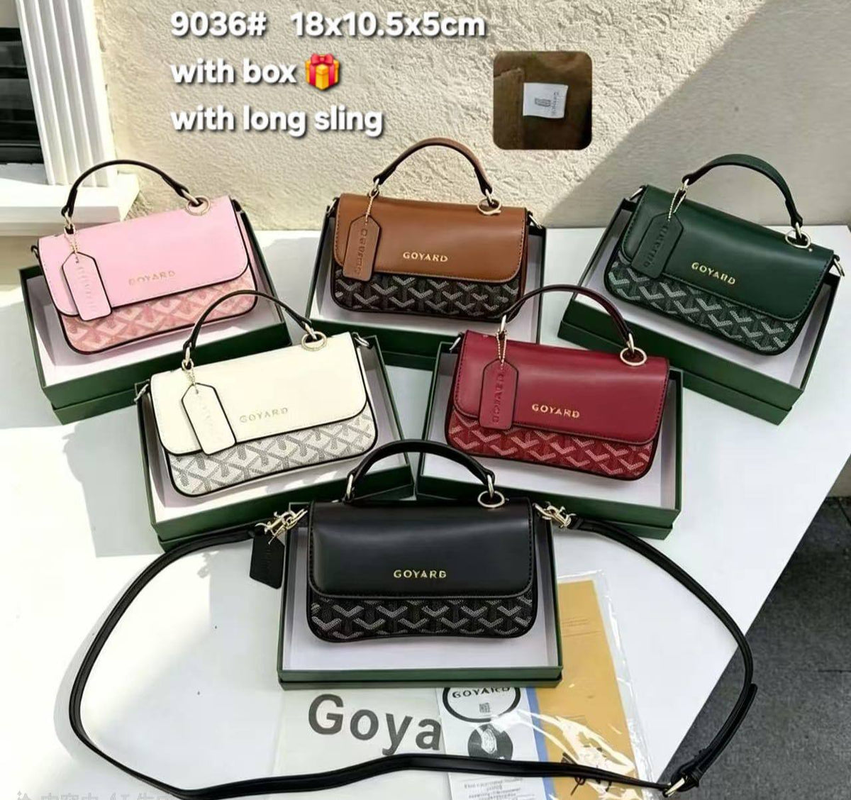 Goyard

With box 🎁
80 dhs🇦🇪🇦🇪

Zain232
♥️♥️♥️