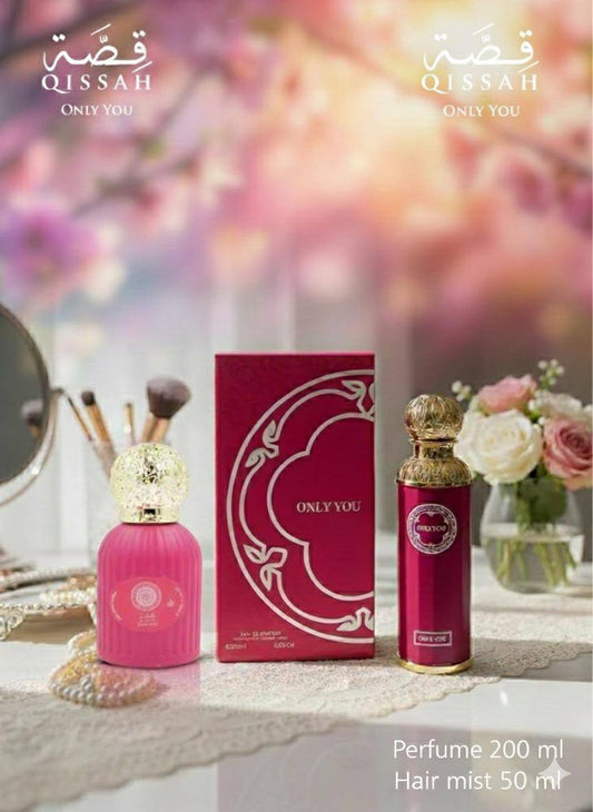 hair mist combo
qissa perfumes 200 ml
100 dhs🪙🌨️

Zain60
♥️♥️♥️