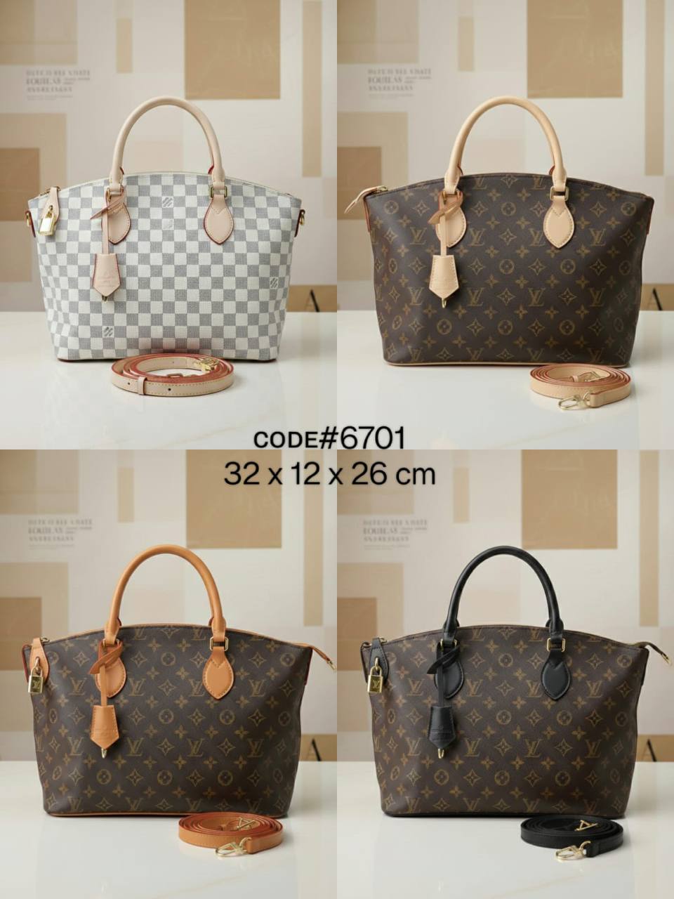 LV
ɴᴇᴏ ʟᴏᴄᴋɪᴛ PM ᴍᴏɴᴏɢʀᴀᴍ
ᴡɪᴛʜ ᴘᴀᴅʟᴏᴄᴋ & ᴋᴇʏ
ɪᴛ ʜᴀs ʟᴏɴɢ ʙᴇʟᴛ sᴛʀᴀᴘ
ɢᴏʟᴅ ʜᴀʀᴅᴡᴀʀᴇ
sɪᴢᴇ : 32 cm

75 dhs💓

Zain31
♥️♥️♥️
