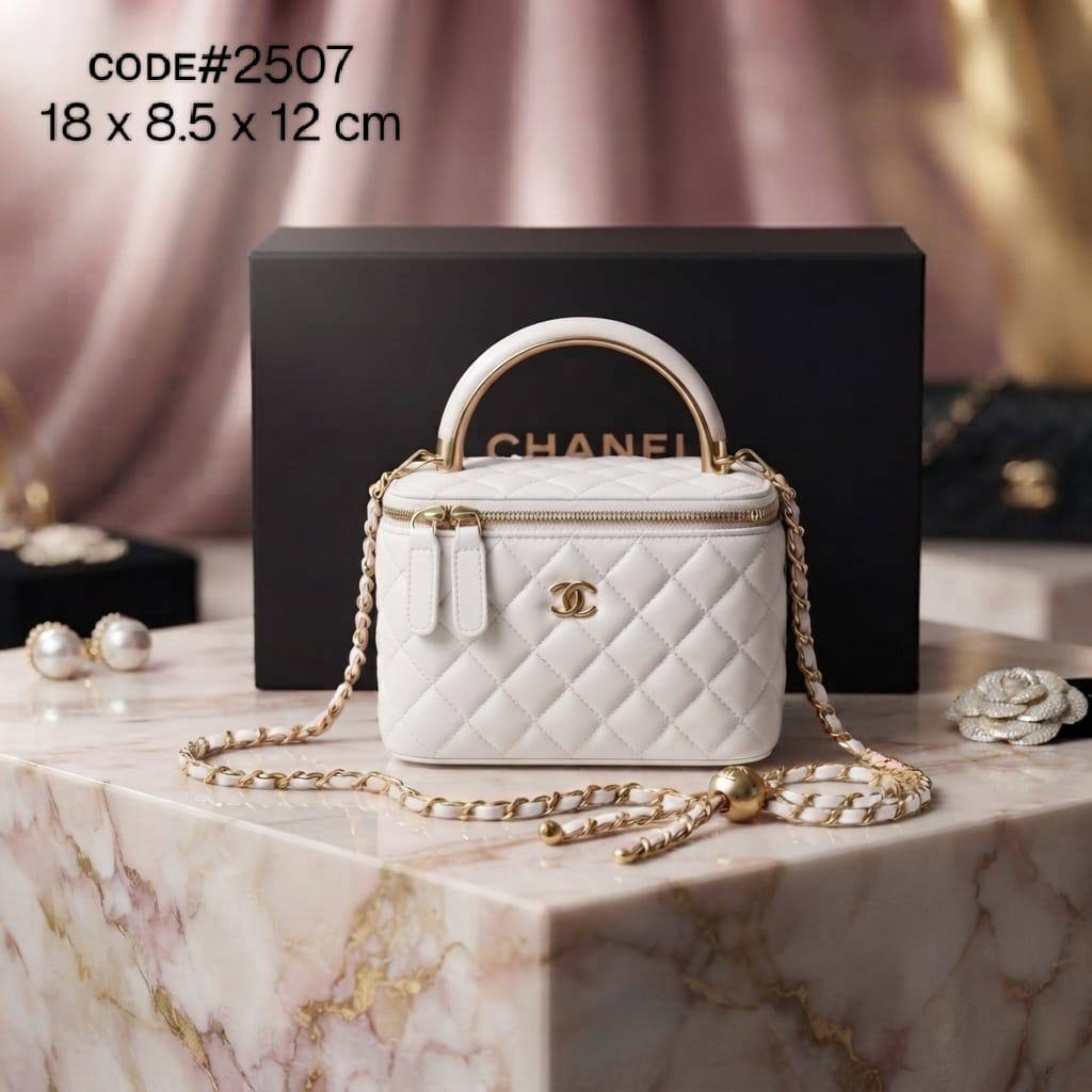 Chanel ᴠᴀɴɪᴛʏ
ᴛᴏᴘ ʜᴀɴᴅʟᴇ ʙᴀɢ
ǫᴜɪʟᴛᴇᴅ ʟᴀᴍʙsᴋɪɴ ᴍᴀᴛᴇʀɪᴀʟ
ɢᴏʟᴅ ʜᴀʀᴅᴡᴀʀᴇ
ᴡɪᴛʜ ʙᴀʟʟ ᴀᴅᴊᴜsᴛᴀʙʟᴇ
ᴄʜᴀɪɴ ʟᴇᴀᴛʜᴇʀ sᴛʀᴀᴘ
sɪᴢᴇ : 18 cm
ᴡɪᴛʜ BOX

80 dhs✅

Zain31
♥️♥️♥️