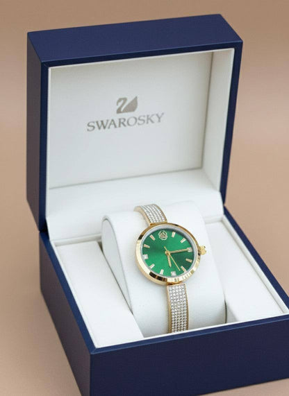 SWAROVSKI 🆕 LADIES 
GOOD QUALITY 💯
60 dhs🪙🖤

Zain133
♥️♥️♥️