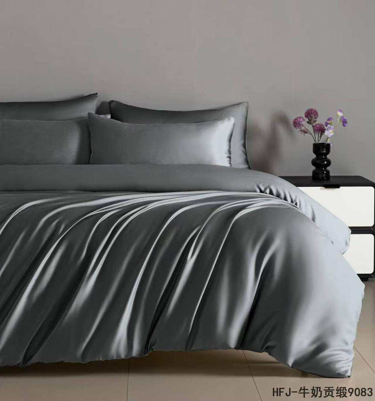 New collection 
Master 💥💥
Bedsheets set
100 %
Silk 
King size cover 6pcs set 
1 duvet cover 240/220
1 fitted sheets 200/200+30
4 pillowcases 75/50
170 dhs🇦🇪🇦🇪

Zain99
♥️♥️♥️