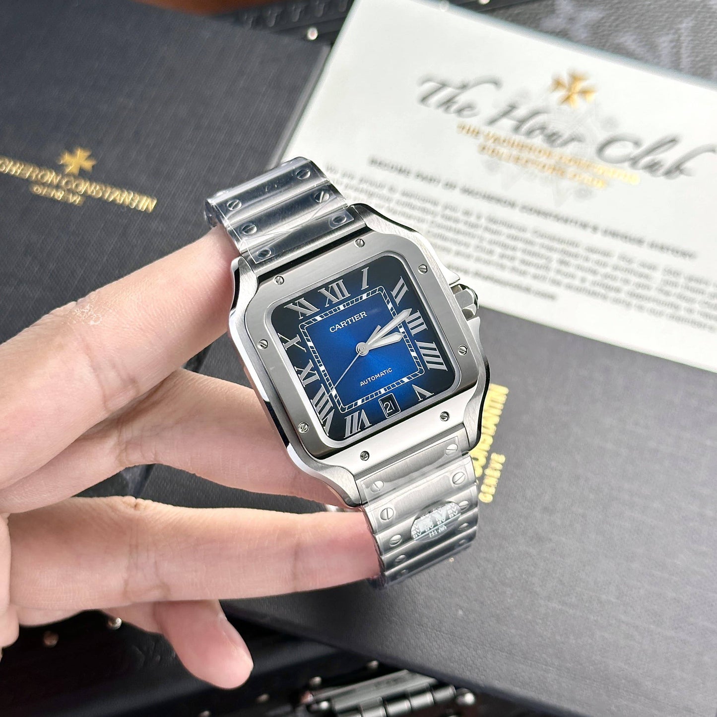 Cartier watch for ladies good quality (automatic 36mm) 
280 dhs🇦🇪🇦🇪

Zain59
❣️❣️❣️