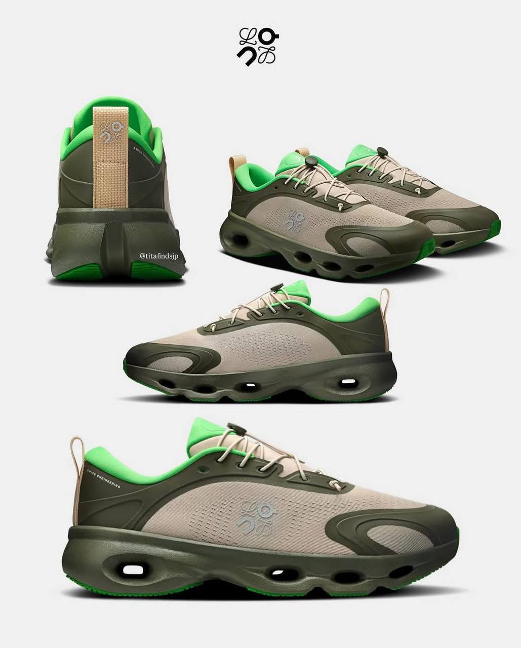 On Cloudsolo & Loewe , 
size 40 to 45, 
250 dhs🪙💕

Zain196
♥️♥️♥️