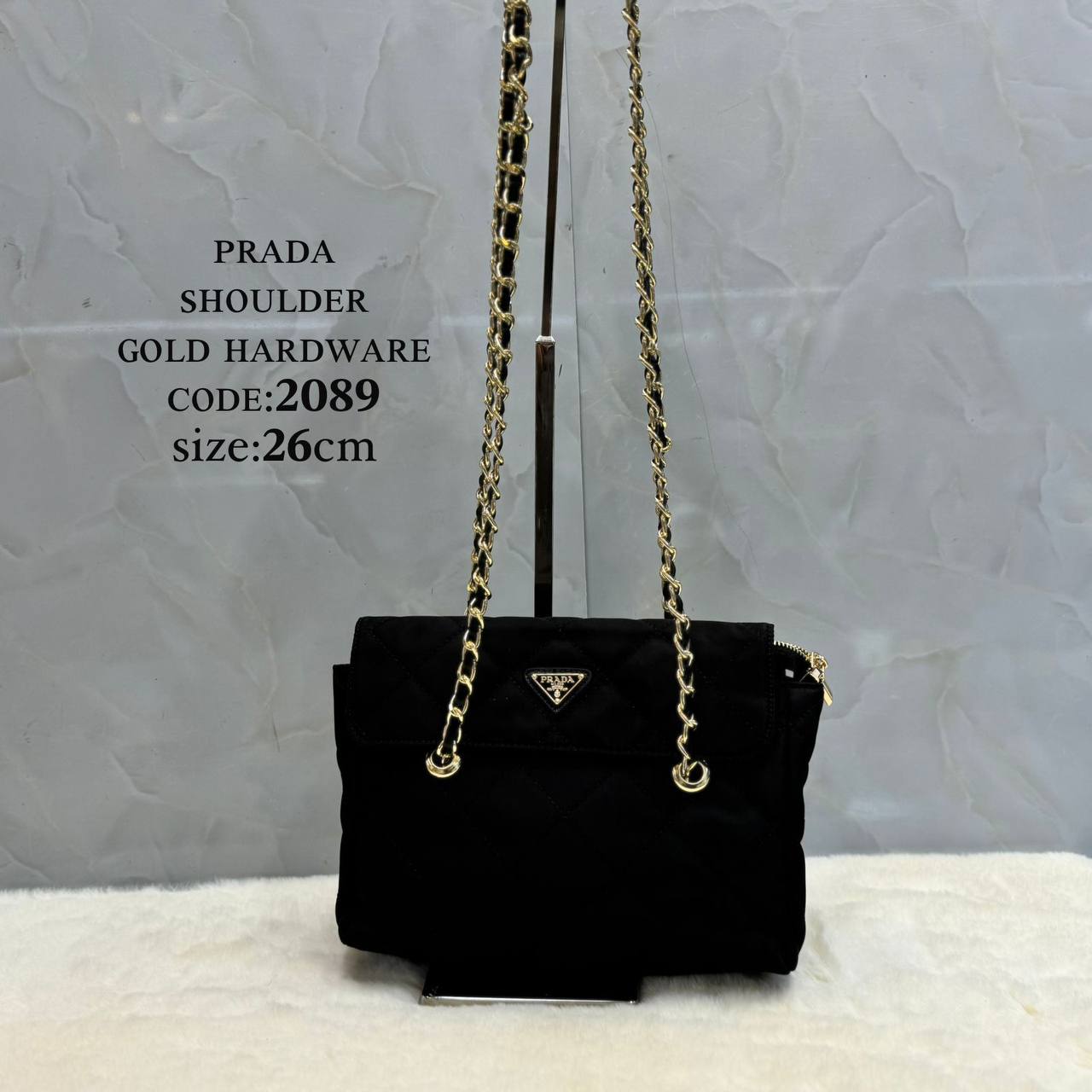 Prada sʜᴏᴜʟᴅᴇʀ
ɢᴏʟᴅʜᴀʀᴅᴡᴀʀᴇ
ғʟᴀᴘ ᴄʟᴏsᴜʀᴇ
ɴʏʟᴏɴ ᴍᴀᴛᴇʀɪᴀʟ
120 dhs💓

Zain56
♥️♥️♥️