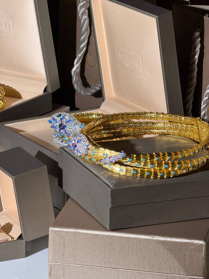Bvlgari
  Snake New Collection 😍
Quality: Super Master 
* ⁠Choker
* ⁠Earring 
* ⁠Ring
* ⁠Bracelet
For Price 👇 WhatsApp✅
0568585901 
0507557372
0552275751 Owner Zain 👌

Zain268
♥️♥️♥️