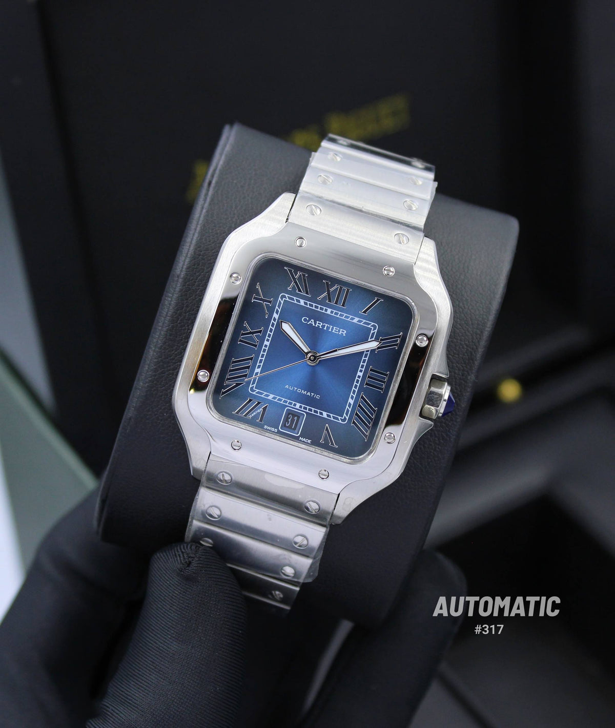 CARTIER SANTOS MEN AUTOMATIC 

41MM
260 dhs🇦🇪🇦🇪

Zain58
♥️♥️♥️