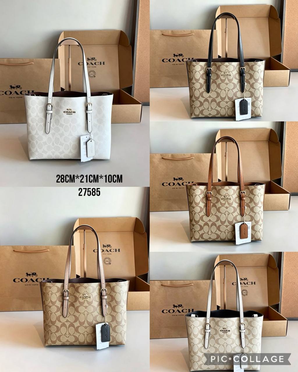 COACH 

NEW CAME 

GOOD QUALITY 
WITH BOX 
115 dhs🇦🇪🇦🇪

SIZE: 28cm

Zain295
♥️♥️♥️