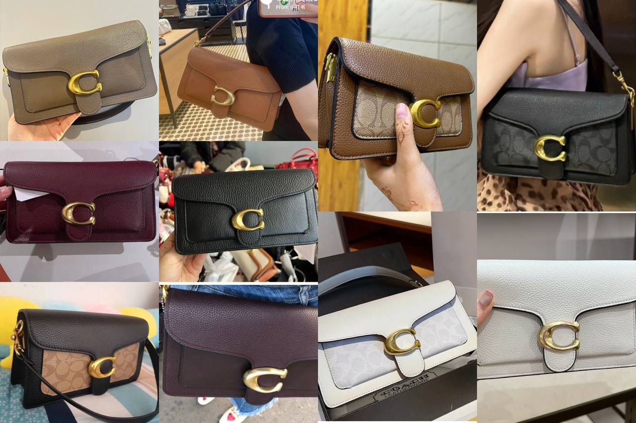 Coach
good quality, 

comes with box, 
🎁🎁🎁

size...25 *15 cm 

95 dhs💓

Zain12
♥️♥️♥️