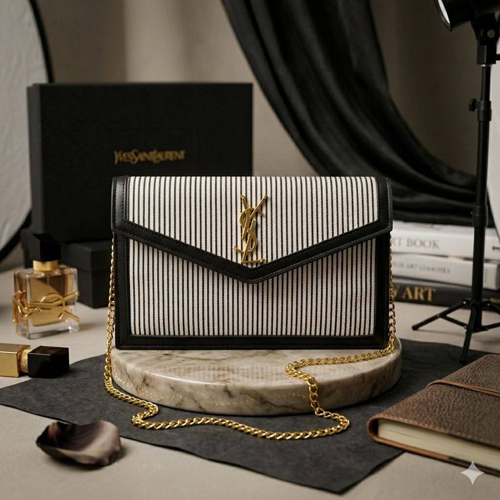 YSL  - Saint Laurent
Envelope Clutch HandBag
With BOX🎁
size:  17 cm
70 dhs✅
 
Zain239
♥️♥️♥️