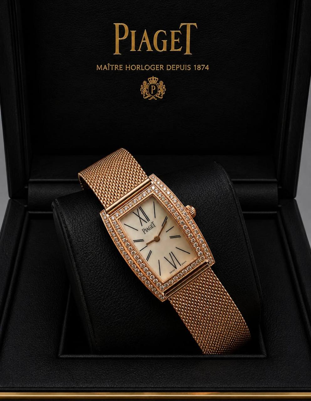 Piaget watch for ladies good quality 
260 dhs✅

Zain59
♥️♥️♥️