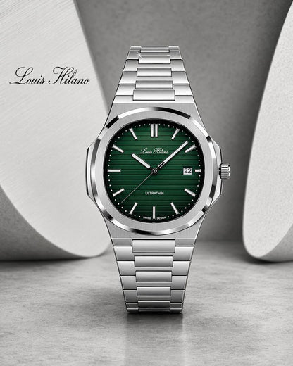 Louis Hilano watch for men good quality 
280 dhs✅ 
( ULTRATHIN SLIM size)

Zain59
♥️♥️♥️