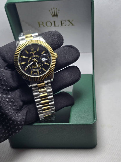 Rolex Men Sky dweller
*Fake - Automatic movement*
*Battery*
65 dhs❣️

Zain29
♥️♥️♥️