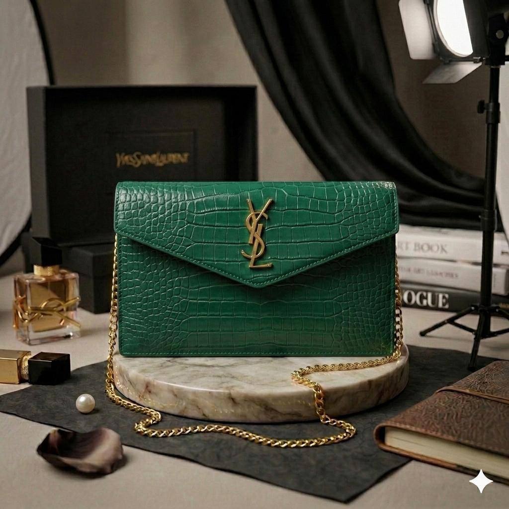 YSL  - Saint Laurent
Envelope Clutch HandBag
With BOX🎁
size:  17 cm
70 dhs✅
 
Zain239
♥️♥️♥️