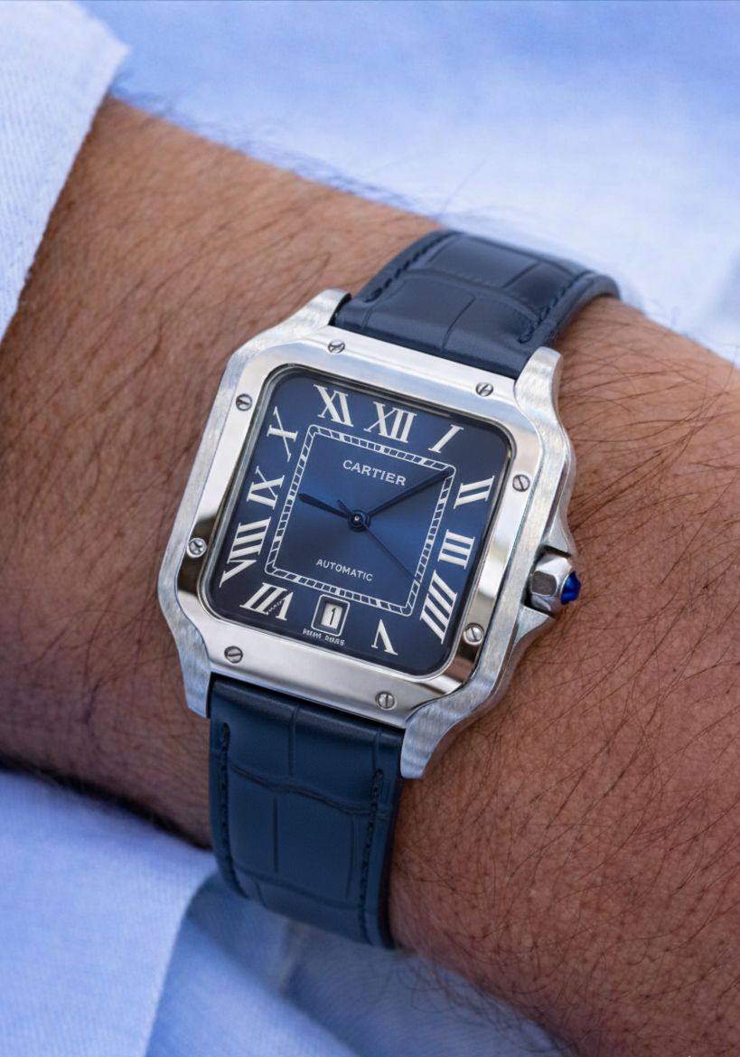 Cartier watch for men 
good quality automatic 

240 dhs❣️

Zain59
♥️♥️♥️