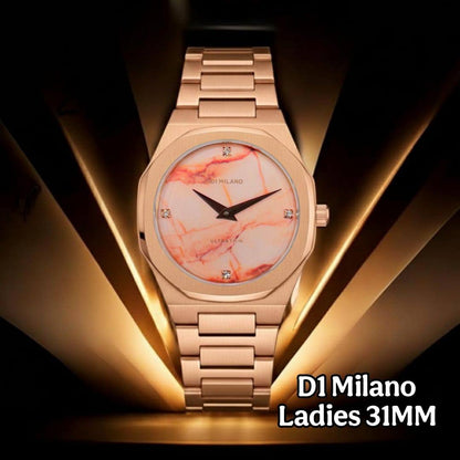 D1 Milano For Ladies Good Quality 31MM 
260 dhs✅

Zain59
♥️♥️♥️
