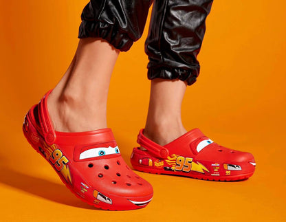 Crocs Classic
 Clog Lightning McQueen，size 36-46，

120 dhs🇦🇪🇦🇪

Zain18
♥️♥️♥️