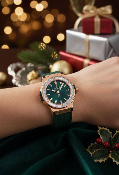 Hublot
 watch for ladies 
good quality 
210 dhs🪙🌨️

Zain59
♥️♥️♥️