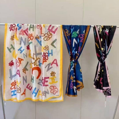 Silk scarf 
40 dhs❣️

Zain93
♥️♥️♥️