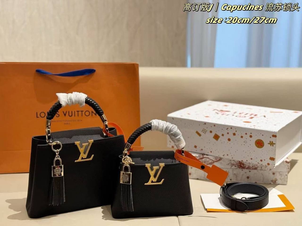 LV 
Master💓💓
    27cm 320 dhs🇦🇪🇦🇪
    21cm 300 dhs🇦🇪🇦🇪
💼 Good Quality 💼

Zain131
♥️♥️♥️
