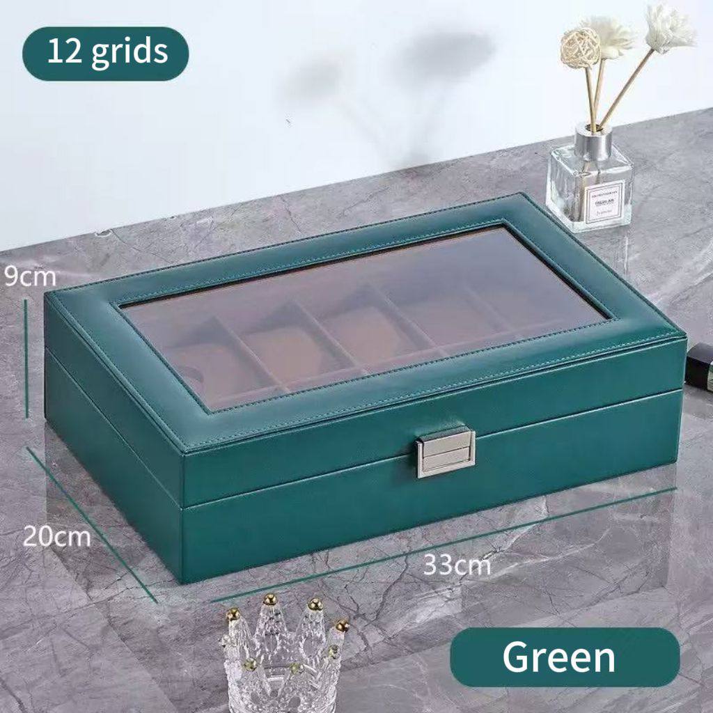 Watch storage box new came good quality 
130 dhs🪙💚

Zain39
♥️♥️♥️