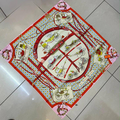 Silk square scarf 
40 dhs🇦🇪🇦🇪
Size 90*90

Zain93
♥️♥️♥️