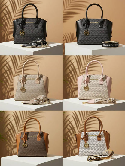 MK ᴀᴠʀɪʟ
ᴛᴏᴘ - ᴢɪᴘ sᴀᴛᴄʜᴇʟ
sɪɢɴᴀᴛᴜʀᴇ ʟᴏɢᴏ ᴘʀɪɴᴛ
ʟᴇᴀᴛʜᴇʀ ᴍᴀᴛᴇʀɪᴀʟ
ɢᴏʟᴅ ʜᴀʀᴅᴡᴀʀᴇ
ᴡɪᴛʜ ʟᴏɴɢ ʙᴇʟᴛ sᴛʀᴀᴘ
sɪᴢᴇ : 25 cm

75 dhs💓

Zain31
♥️♥️♥️