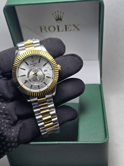 Rolex Men Sky dweller
*Fake - Automatic movement*
*Battery*
65 dhs❣️

Zain29
♥️♥️♥️