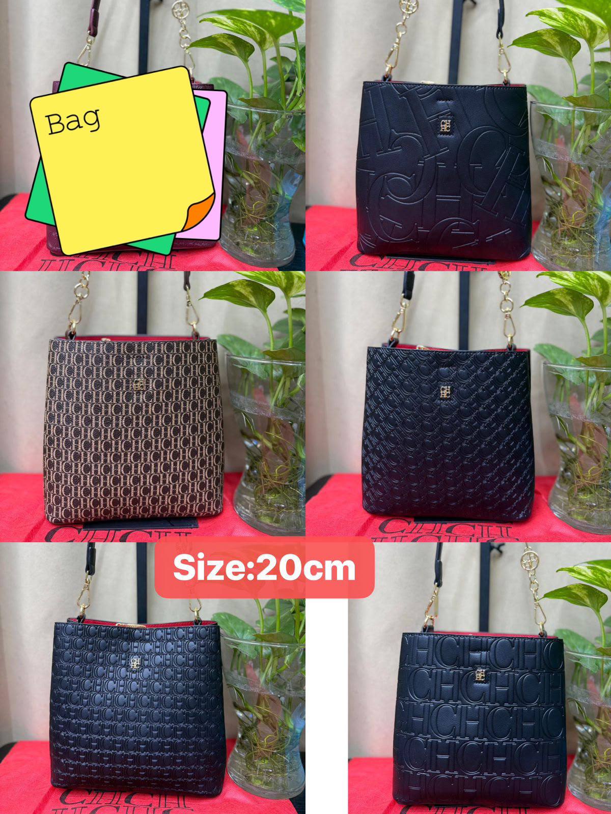 CH CH

Good Quality 

Size 20*cm
110 dhs🇦🇪🇦🇪🇦🇪

Zain70
♥️♥️♥️