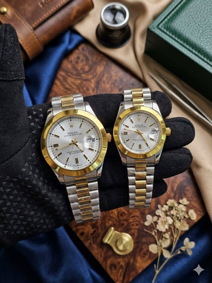 Rolex couple Set
*Battery*
110 dhs✅

Zain29
♥️♥️♥️