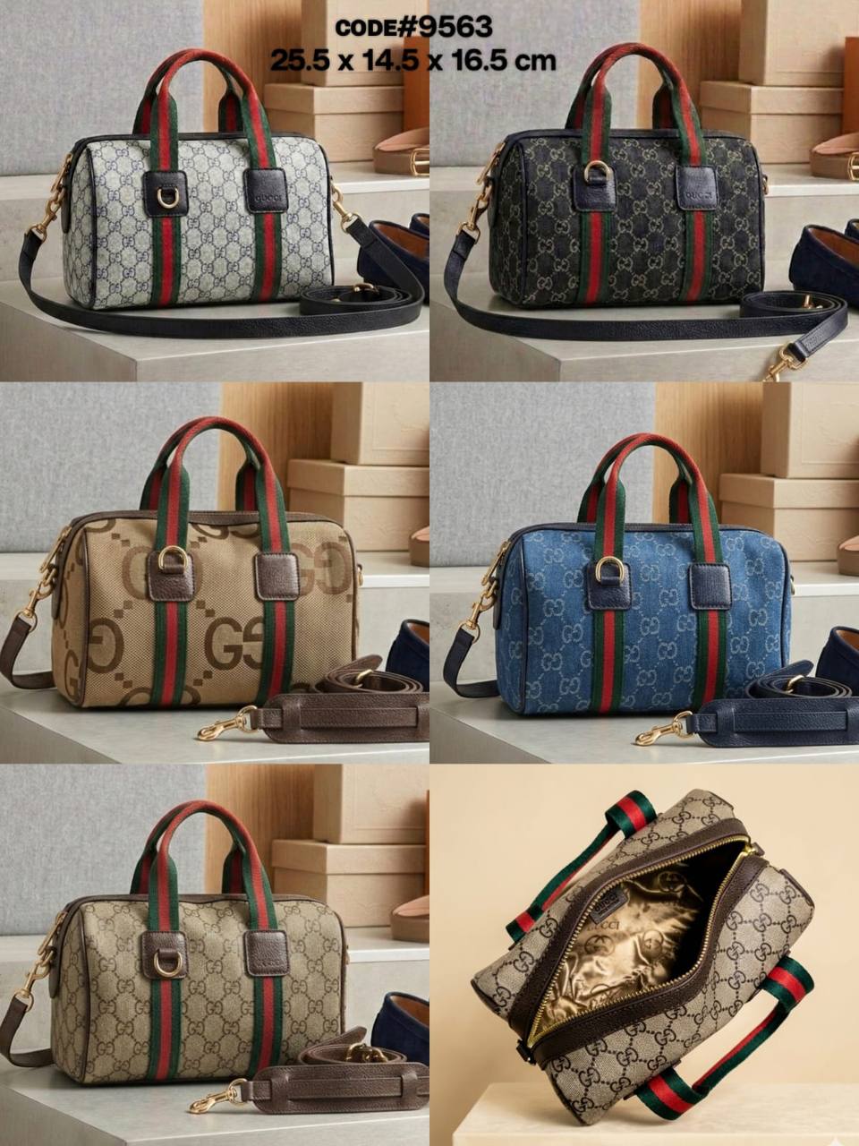 GUCCI ʜᴀɴᴅʙᴀɢ GG
ᴄᴀɴᴠᴀs ᴀɴᴅ ʟᴇᴀᴛʜᴇʀ ᴍᴀᴛᴇʀɪᴀʟ
ᴡɪᴛʜ ʟᴏɴɢ ʙᴇʟᴛ sᴛʀᴀᴘ
sɪᴢᴇ : 25.5 cm

75 dhs💓

Zain31
♥️♥️♥️