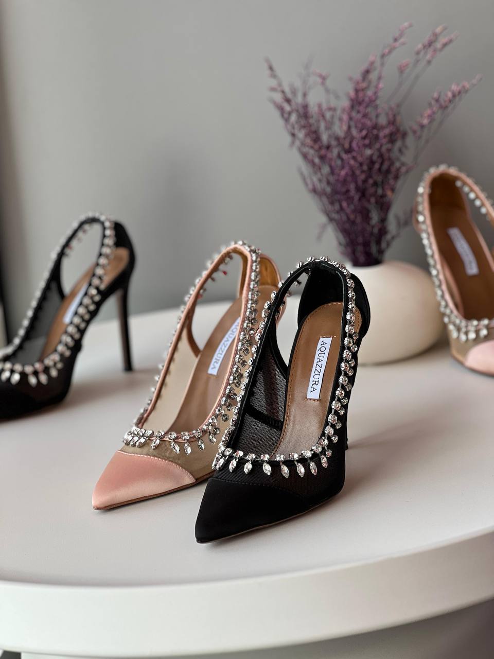 Aquzzura 🧡🖤
Size 36_41
Super high quality
450 dhs✅

Zain176
♥️♥️♥️