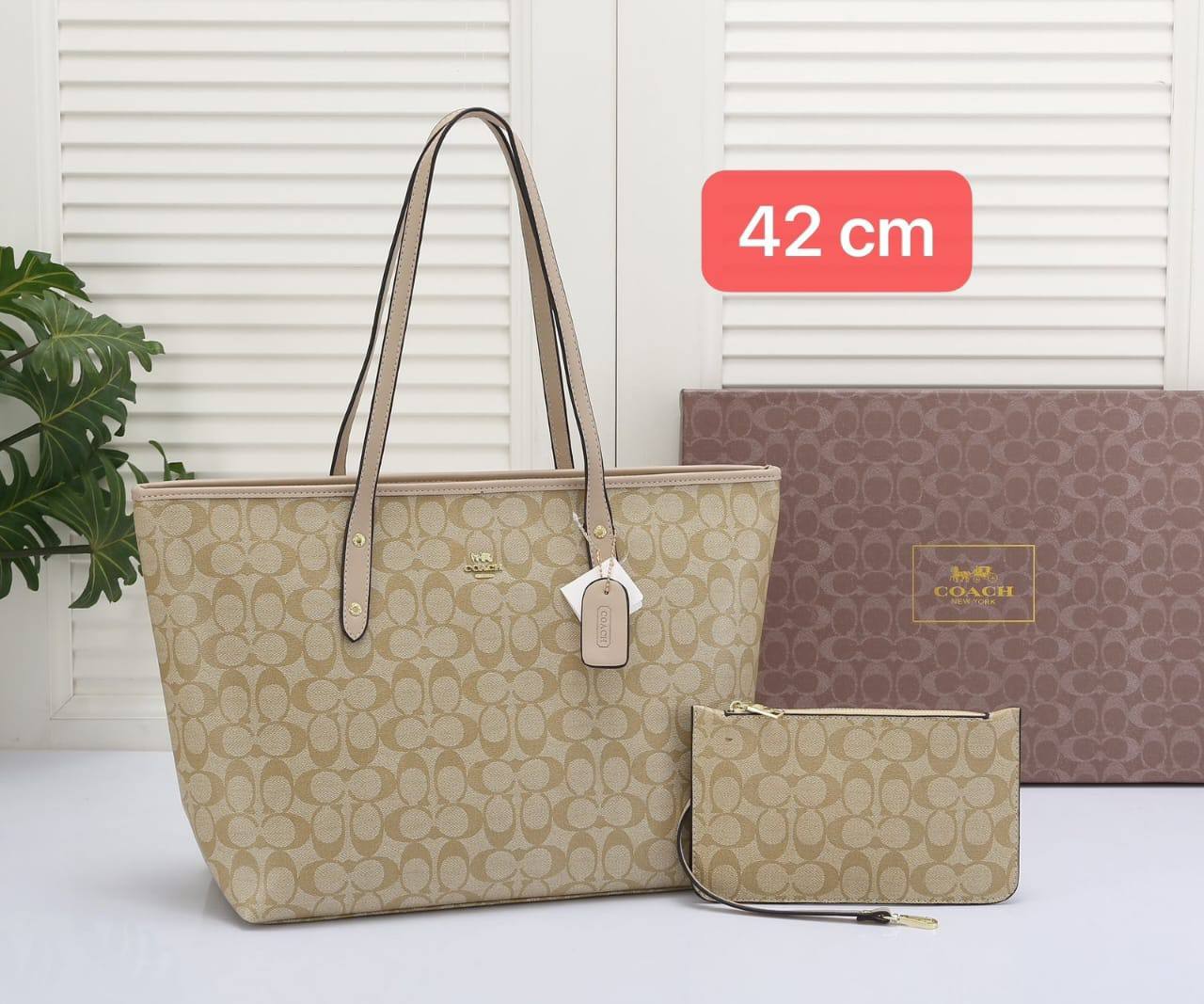 COACH 
good quality

with box 
🎁🎁🎁

100 dhs🪙

Zain102
♥️♥️♥️
