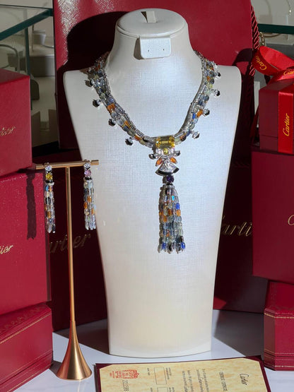 *Cartier Masterpiece*
  
(High Jewelry Collection 😍  )

Quality: Super Master 
Non -Tarnish color

* ⁠Necklace 
* ⁠Earring
For Price 👇 WTSP Text Zain 0568585901

Zain268
♥️♥️♥️
