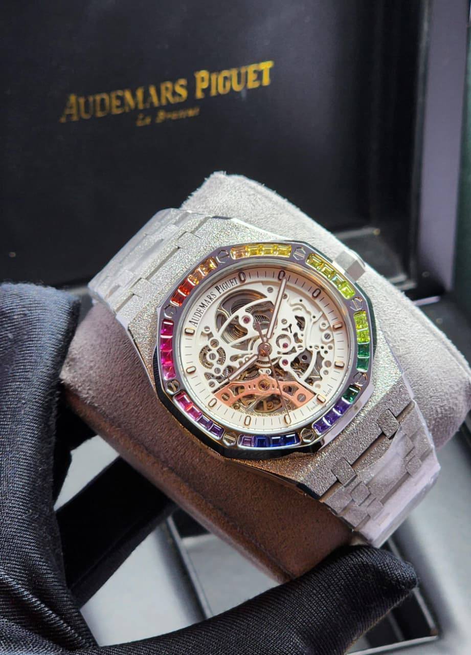 Ap watch 
for men 
good quality 
automatic
350 dhs🪙💕

Zain59
♥️♥️♥️