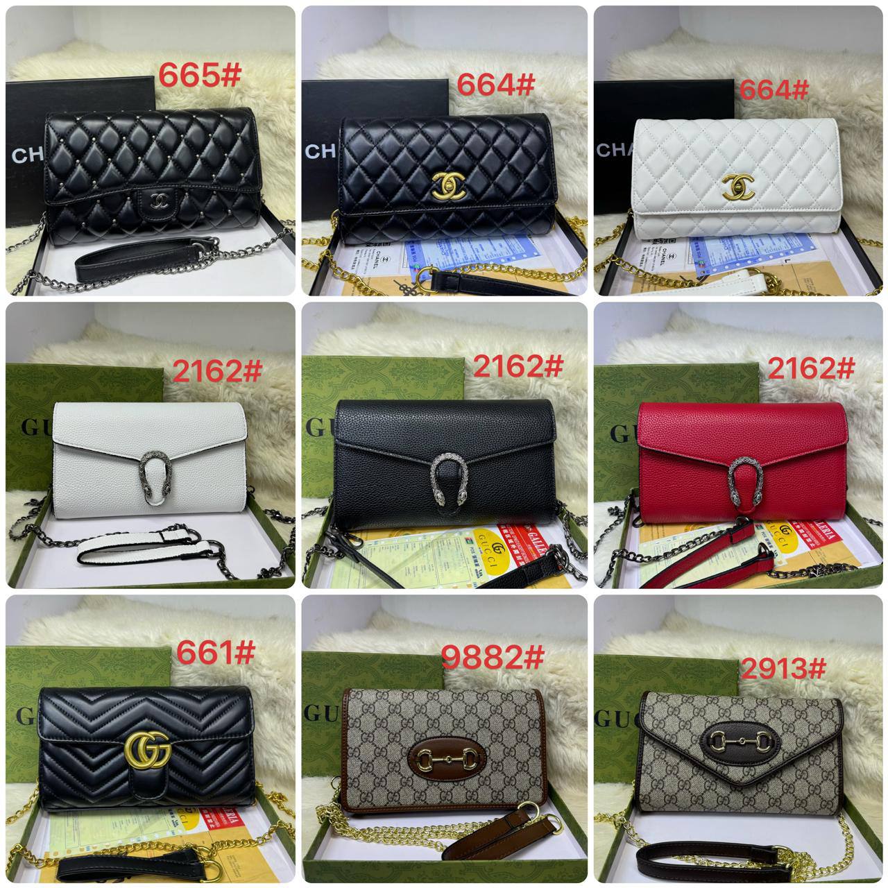 Bagsق
Update Stock
80 dhs✅ 

with box
🎁🎁🎁

good quality

Zain50
♥️♥️♥️