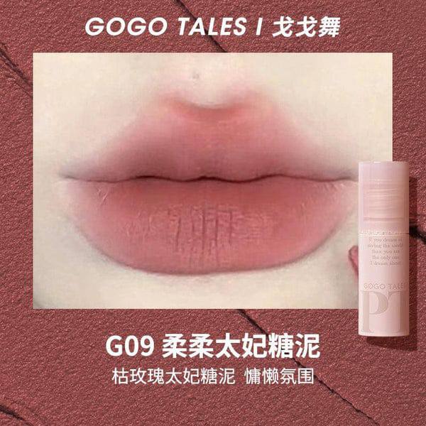 GOGO TALES COSMETICS # 464 air misty lip glaze 
30 dhs🌺

Zain01
♥️♥️♥️